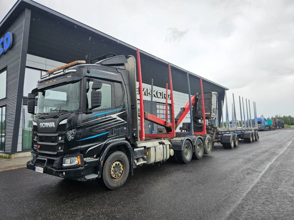 Scania R730 8x4 koko yhdistelmä - Tovornjak za prevoz lesa: slika 1 Scania R730 8x4 koko yhdistelmä - Tovornjak za prevoz lesa: slika 1