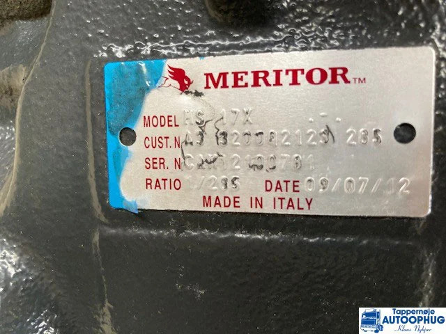 Iveco MS 17X 1/285 Stralis Differentiale - Diferencialni menjalnik za Tovornjak: slika 4 Iveco MS 17X 1/285 Stralis Differentiale - Diferencialni menjalnik za Tovornjak: slika 4