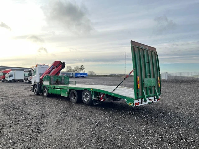 Scania P450 8X2*6 Knæklad + Kran HMF1820 – Machinetransporter - Tovornjak avtotransporter, Tovornjak z dvigalom: slika 5 Scania P450 8X2*6 Knæklad + Kran HMF1820 – Machinetransporter - Tovornjak avtotransporter, Tovornjak z dvigalom: slika 5