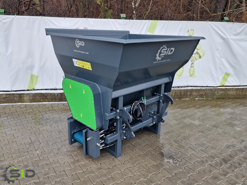 SID EINSTREUGERÄT MIT BAND / FUTTERVERTEILER / Bedding Bucket / Pailleuse 1,0m 0,8m3 - Žlica za nakladalnik za Kmetijski stroj: slika 3 SID EINSTREUGERÄT MIT BAND / FUTTERVERTEILER / Bedding Bucket / Pailleuse 1,0m 0,8m3 - Žlica za nakladalnik za Kmetijski stroj: slika 3