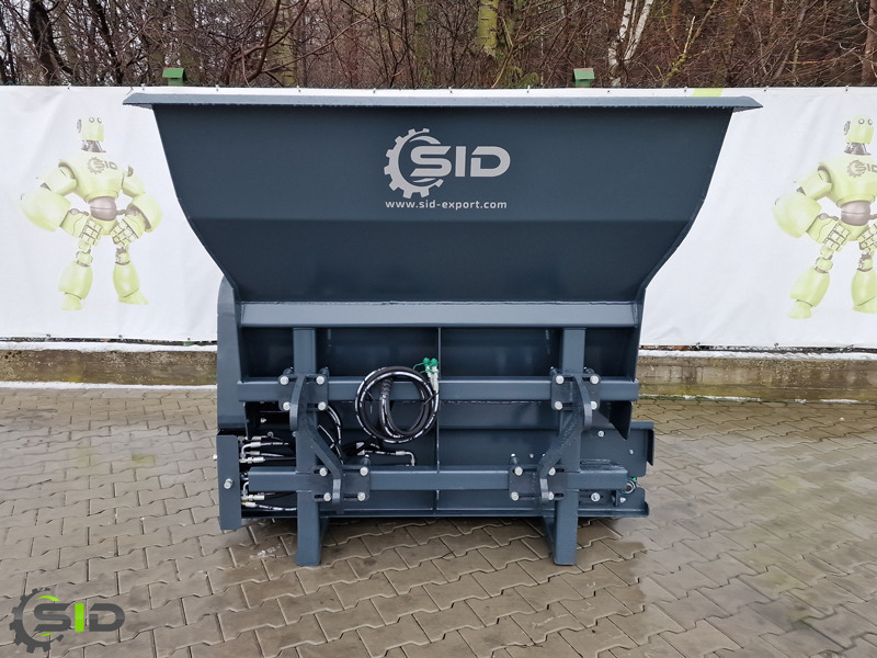 SID EINSTREUGERÄT MIT BAND / FUTTERVERTEILER / Bedding Bucket / Pailleuse 1,0m 0,8m3 - Žlica za nakladalnik za Kmetijski stroj: slika 4 SID EINSTREUGERÄT MIT BAND / FUTTERVERTEILER / Bedding Bucket / Pailleuse 1,0m 0,8m3 - Žlica za nakladalnik za Kmetijski stroj: slika 4