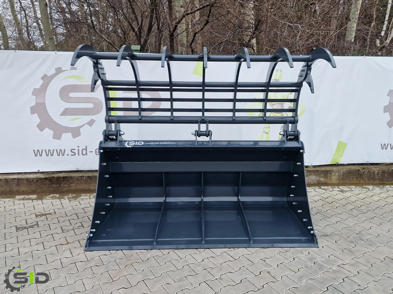 Nov Žlica s prijemalom za Žlica za nakladalnik SID GREIFSCHAUFEL XXL GEBRANNTE ZINKEN / BMS Godet Crocodile / Grab bucket crocodile 2,2: slika 9