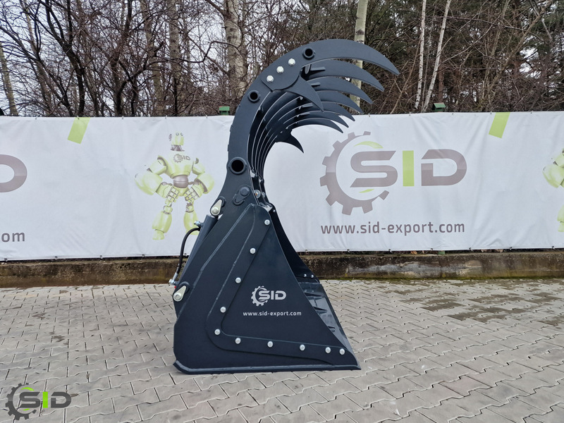 Nov Žlica s prijemalom za Žlica za nakladalnik SID GREIFSCHAUFEL XXL GEBRANNTE ZINKEN / BMS Godet Crocodile / Grab bucket crocodile 2,2: slika 10