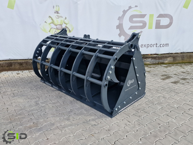 Nov Žlica s prijemalom za Žlica za nakladalnik SID GREIFSCHAUFEL XXL GEBRANNTE ZINKEN / BMS Godet Crocodile / Grab bucket crocodile 2,2: slika 7