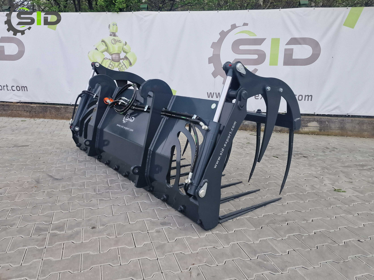 SID Krokodilgebiss Krokodilzange XL / Crocodile manure fork with grapple XL 1,8 m - Vilice za Kmetijski stroj: slika 3 SID Krokodilgebiss Krokodilzange XL / Crocodile manure fork with grapple XL 1,8 m - Vilice za Kmetijski stroj: slika 3