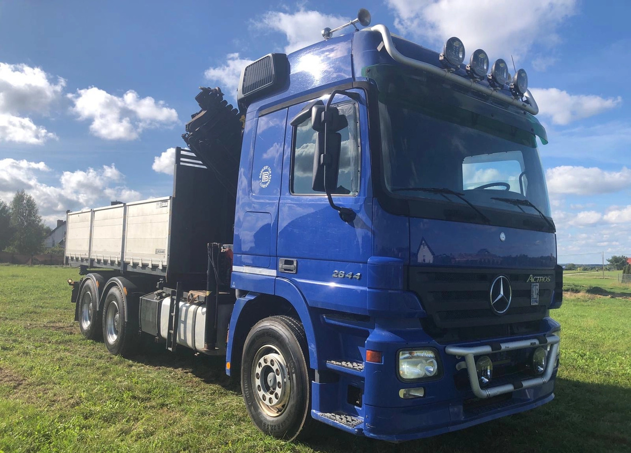 MERCEDES-BENZ ACTROS PALFINGER 29TON/M ENERGETYKA!! 6x6 6x4 - Tovornjak z dvigalom: slika 1 MERCEDES-BENZ ACTROS PALFINGER 29TON/M ENERGETYKA!! 6x6 6x4 - Tovornjak z dvigalom: slika 1