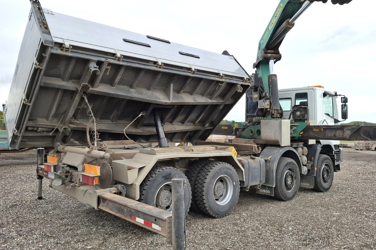 IVECO 480 EUROTRAKKER 8x4/TÜV/Palfinger PK 44002 G/MEILLER - Tovornjak prekucnik, Tovornjak z dvigalom: slika 5 IVECO 480 EUROTRAKKER 8x4/TÜV/Palfinger PK 44002 G/MEILLER - Tovornjak prekucnik, Tovornjak z dvigalom: slika 5