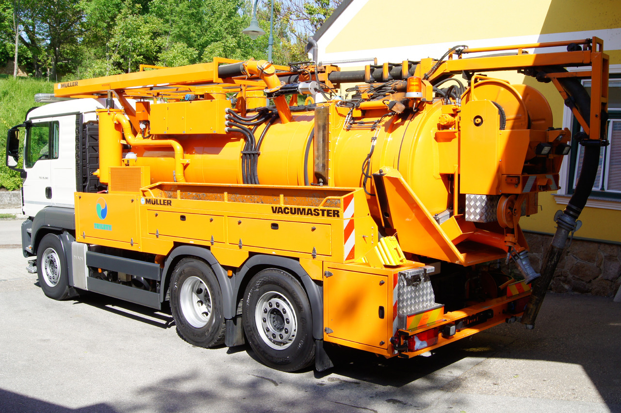 MAN TGS 28.360 BL 6x2-4/MÜLLER-KOMBI + Funk/TÜV/Euro5 - Vakuumski tovornjak: slika 3 MAN TGS 28.360 BL 6x2-4/MÜLLER-KOMBI + Funk/TÜV/Euro5 - Vakuumski tovornjak: slika 3