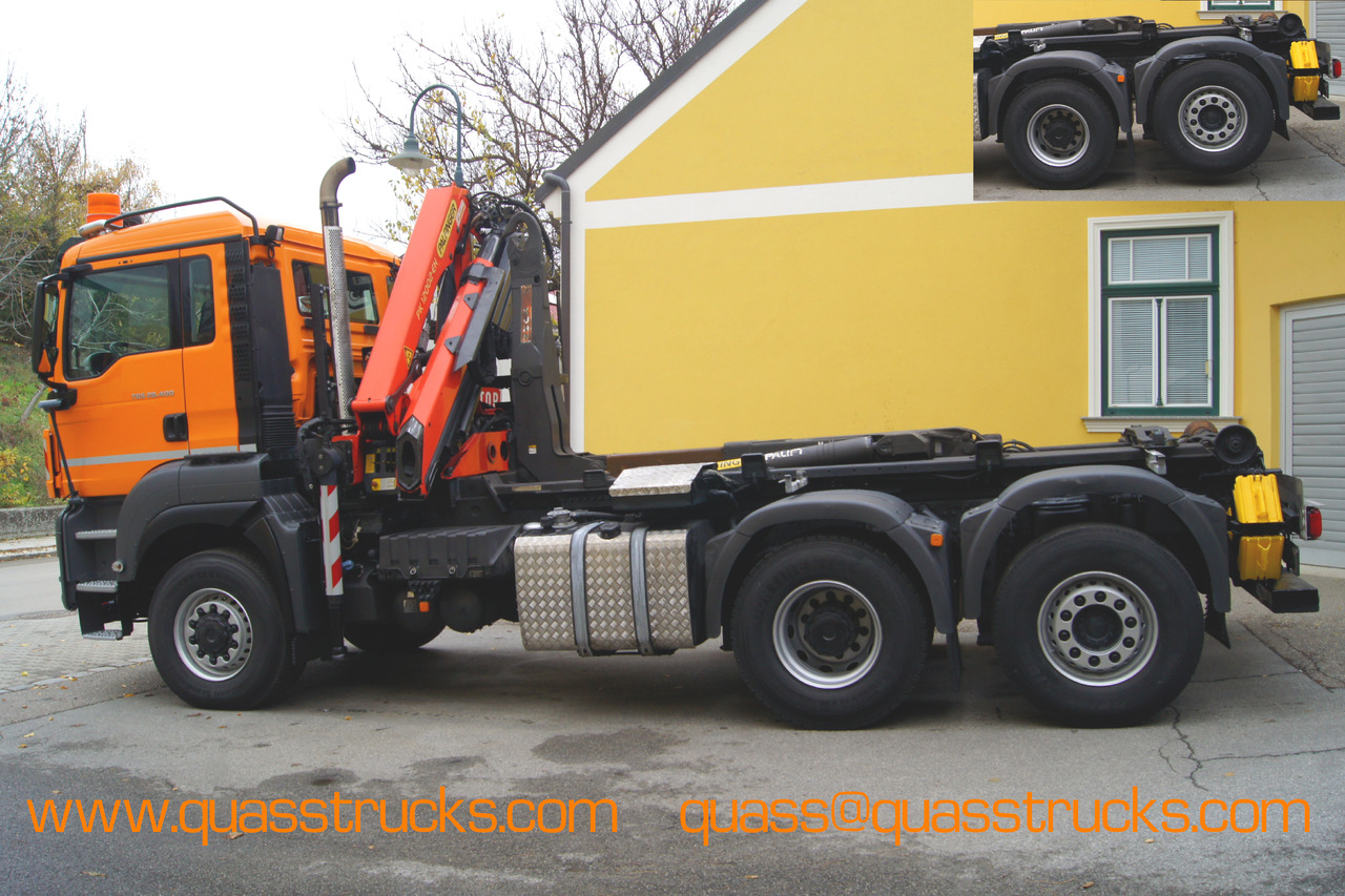 MAN TGS 28.400 BL 6x4-4/TÜV/PK12002/PALIFT/Winterdienst/Salzstreuer/Streuer/Schneepflug - Vozilo za zimsko službo: slika 4 MAN TGS 28.400 BL 6x4-4/TÜV/PK12002/PALIFT/Winterdienst/Salzstreuer/Streuer/Schneepflug - Vozilo za zimsko službo: slika 4