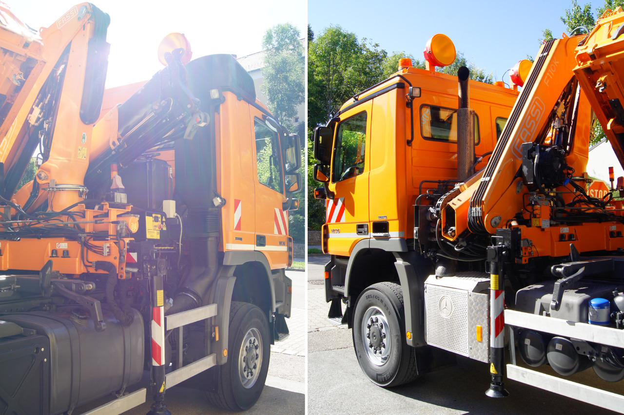 MERCEDES-BENZ ACTROS 1836 /4x4/TÜV/FASSI 110/MEILLER/Wechselsystem/Winterdienst - Tovornjak z dvigalom: slika 5 MERCEDES-BENZ ACTROS 1836 /4x4/TÜV/FASSI 110/MEILLER/Wechselsystem/Winterdienst - Tovornjak z dvigalom: slika 5