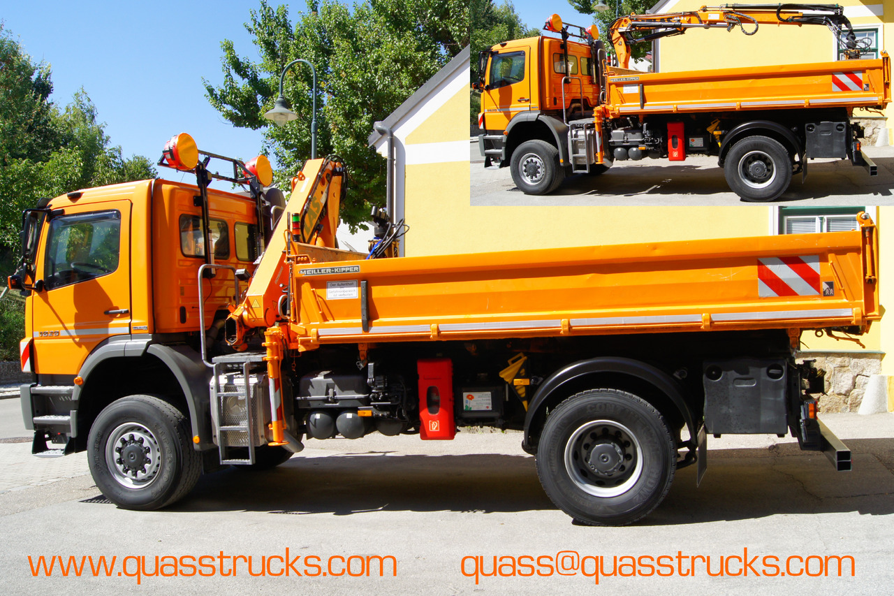 MERCEDES-BENZ AXOR 1829 4x4/EURO 5/ATLAS 65.2/MEILLER/Winterdienst - Tovornjak prekucnik, Tovornjak z dvigalom: slika 3 MERCEDES-BENZ AXOR 1829 4x4/EURO 5/ATLAS 65.2/MEILLER/Winterdienst - Tovornjak prekucnik, Tovornjak z dvigalom: slika 3