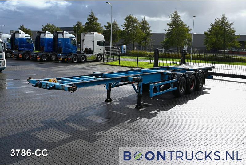 Blumhardt Cont.-Sal 40.24 E FIXED CHASSIS | 2x20-30-40ft * STEEL SUSPENSION * 5450 KG * BPW - Kontejnerska polprikolica/ Polprikolica z zamenljivim tovoriščem: slika 4 Blumhardt Cont.-Sal 40.24 E FIXED CHASSIS | 2x20-30-40ft * STEEL SUSPENSION * 5450 KG * BPW - Kontejnerska polprikolica/ Polprikolica z zamenljivim tovoriščem: slika 4