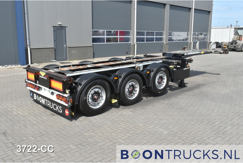 Broshuis MFCC | 2X20-30-40-45ft HC * SAF DISC * TOP CONDITION - Kontejnerska polprikolica/ Polprikolica z zamenljivim tovoriščem: slika 1 Broshuis MFCC | 2X20-30-40-45ft HC * SAF DISC * TOP CONDITION - Kontejnerska polprikolica/ Polprikolica z zamenljivim tovoriščem: slika 1