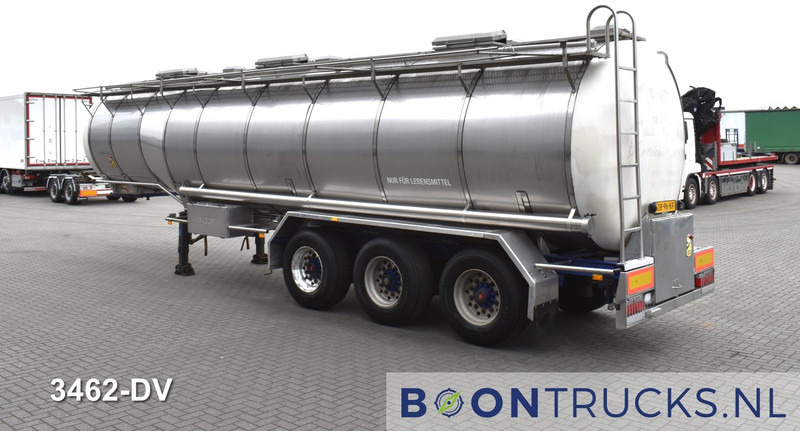 Burg BPO 12-27 Z TANK | 32,7 M³ * 3 COMP. * FOOD * STAINLESS STEEL * APK 05-2025 - Polprikolica cisterna: slika 3 Burg BPO 12-27 Z TANK | 32,7 M³ * 3 COMP. * FOOD * STAINLESS STEEL * APK 05-2025 - Polprikolica cisterna: slika 3