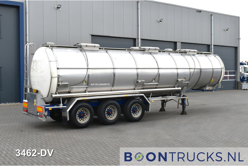 Burg BPO 12-27 Z TANK | 32,7 M³ * 3 COMP. * FOOD * STAINLESS STEEL * APK 05-2025 - Polprikolica cisterna: slika 1 Burg BPO 12-27 Z TANK | 32,7 M³ * 3 COMP. * FOOD * STAINLESS STEEL * APK 05-2025 - Polprikolica cisterna: slika 1