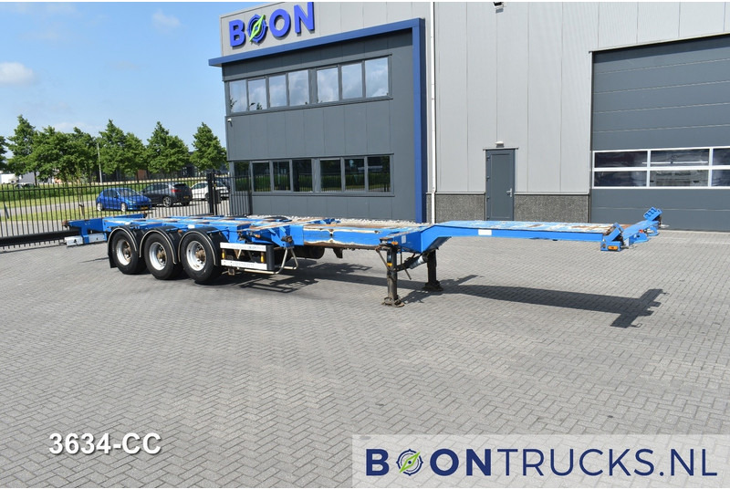 D-Tec FLEXITRAILER | 2x20-30-40-45ft HC * 2x EXTENDABLE * LIFT AXLE - Kontejnerska polprikolica/ Polprikolica z zamenljivim tovoriščem: slika 4 D-Tec FLEXITRAILER | 2x20-30-40-45ft HC * 2x EXTENDABLE * LIFT AXLE - Kontejnerska polprikolica/ Polprikolica z zamenljivim tovoriščem: slika 4