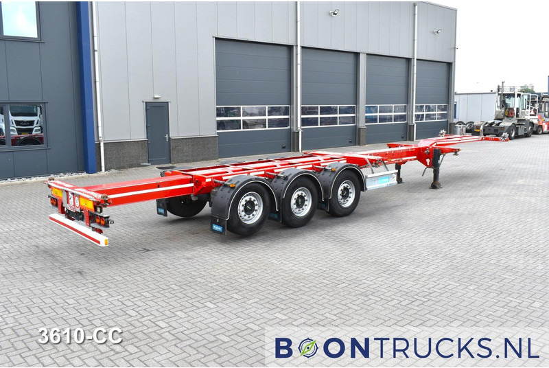 D-Tec FLEXITRAILER | 2x20-30-40-45ft HC * 2x LIFT AXLE * 2x EXTENDABLE * DISC BRAKES - Kontejnerska polprikolica/ Polprikolica z zamenljivim tovoriščem: slika 2 D-Tec FLEXITRAILER | 2x20-30-40-45ft HC * 2x LIFT AXLE * 2x EXTENDABLE * DISC BRAKES - Kontejnerska polprikolica/ Polprikolica z zamenljivim tovoriščem: slika 2
