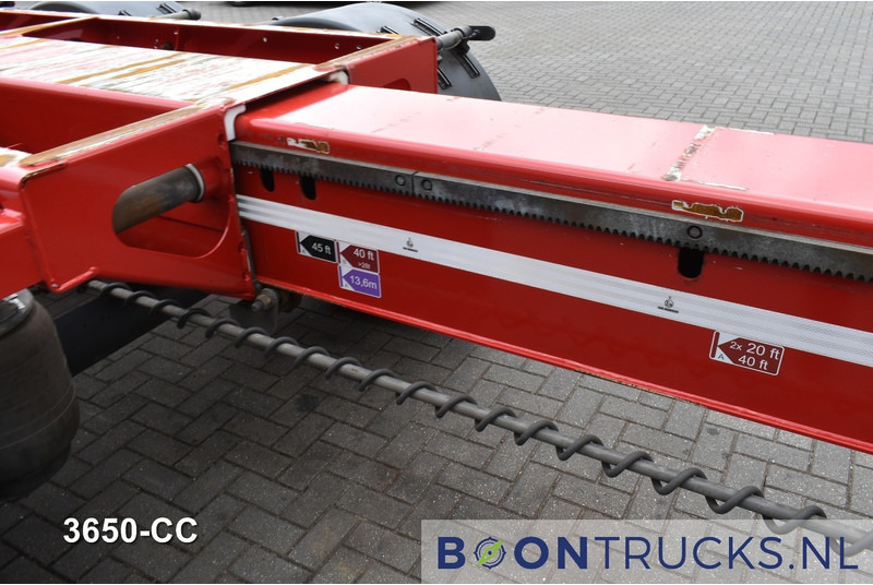 Kontejnerska polprikolica/ Polprikolica z zamenljivim tovoriščem D-Tec FLEXITRAILER | 2x20-30-40-45ft HC * 2x LIFT AXLE * 2x EXTENDABLE * MOT 11-2025: slika 13