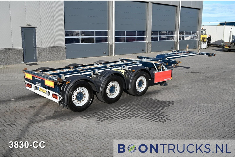 D-Tec FLEXITRAILER | 2x20-30-40-45ft HC * 2x LIFT AXLE * MB / DISC * NL TRAILER * APK 03-2026 - Kontejnerska polprikolica/ Polprikolica z zamenljivim tovoriščem: slika 1 D-Tec FLEXITRAILER | 2x20-30-40-45ft HC * 2x LIFT AXLE * MB / DISC * NL TRAILER * APK 03-2026 - Kontejnerska polprikolica/ Polprikolica z zamenljivim tovoriščem: slika 1