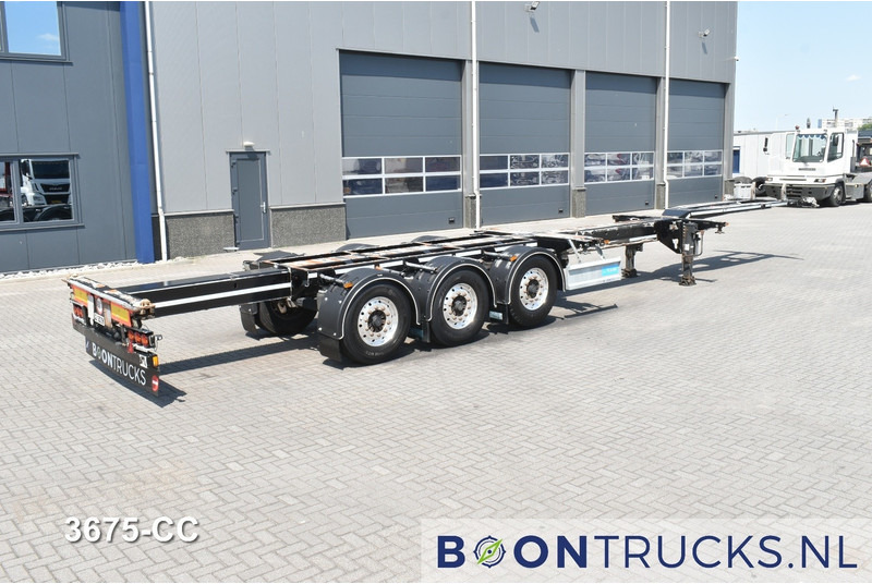 D-Tec FLEXITRAILER | 2x20-30-40-45ft HC * BPW / DISC * ALCOA * 3x EXTENDABLE - Kontejnerska polprikolica/ Polprikolica z zamenljivim tovoriščem: slika 2 D-Tec FLEXITRAILER | 2x20-30-40-45ft HC * BPW / DISC * ALCOA * 3x EXTENDABLE - Kontejnerska polprikolica/ Polprikolica z zamenljivim tovoriščem: slika 2