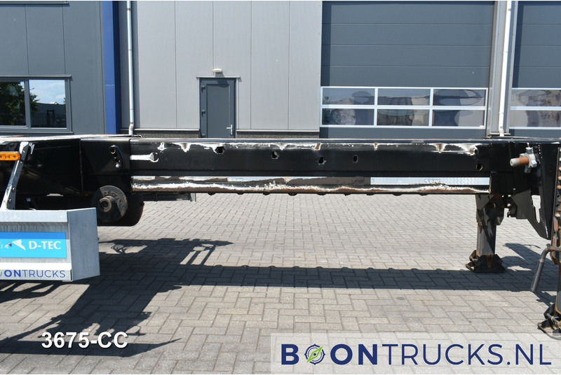 Kontejnerska polprikolica/ Polprikolica z zamenljivim tovoriščem D-Tec FLEXITRAILER | 2x20-30-40-45ft HC * BPW / DISC * ALCOA * 3x EXTENDABLE: slika 10