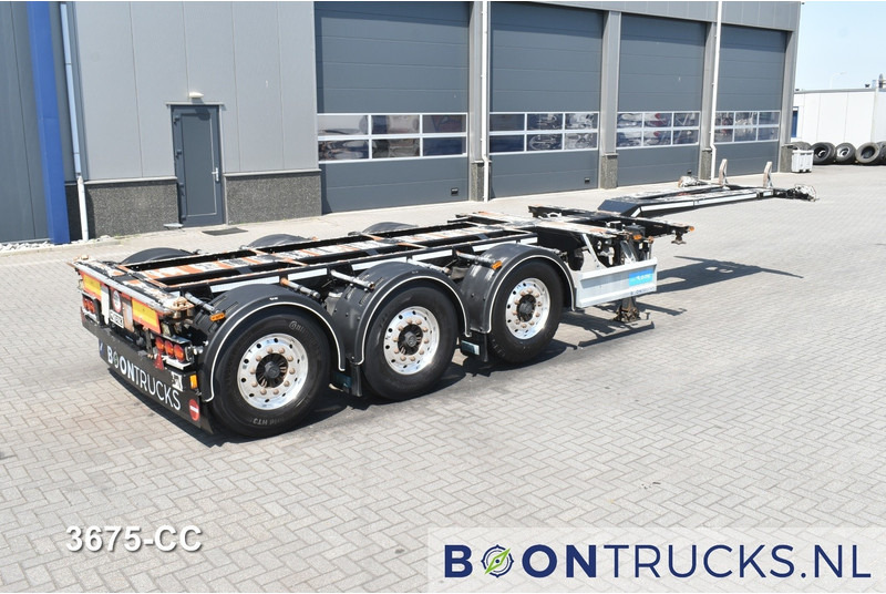 D-Tec FLEXITRAILER | 2x20-30-40-45ft HC * BPW / DISC * ALCOA * 3x EXTENDABLE - Kontejnerska polprikolica/ Polprikolica z zamenljivim tovoriščem: slika 1 D-Tec FLEXITRAILER | 2x20-30-40-45ft HC * BPW / DISC * ALCOA * 3x EXTENDABLE - Kontejnerska polprikolica/ Polprikolica z zamenljivim tovoriščem: slika 1