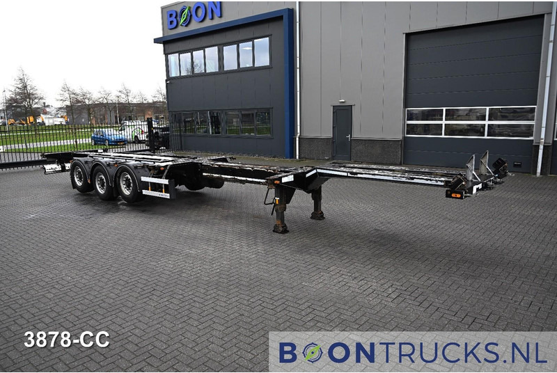 D-Tec FLEXITRAILER LS | 2x20-30-40-45ft HC * 2x LIFT AXLE * BPW / DISC * 2x EXTENDABLE - Kontejnerska polprikolica/ Polprikolica z zamenljivim tovoriščem: slika 4 D-Tec FLEXITRAILER LS | 2x20-30-40-45ft HC * 2x LIFT AXLE * BPW / DISC * 2x EXTENDABLE - Kontejnerska polprikolica/ Polprikolica z zamenljivim tovoriščem: slika 4