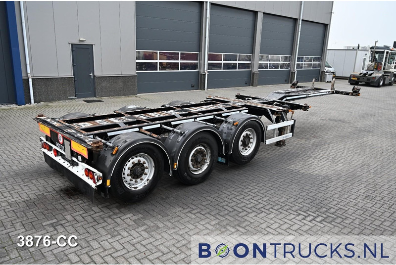 D-Tec FLEXITRAILER LS | 2x20-30-40-45ft HC * 2x LIFT AXLE * BPW / DISC * 2x EXTENDABLE - Kontejnerska polprikolica/ Polprikolica z zamenljivim tovoriščem: slika 1 D-Tec FLEXITRAILER LS | 2x20-30-40-45ft HC * 2x LIFT AXLE * BPW / DISC * 2x EXTENDABLE - Kontejnerska polprikolica/ Polprikolica z zamenljivim tovoriščem: slika 1