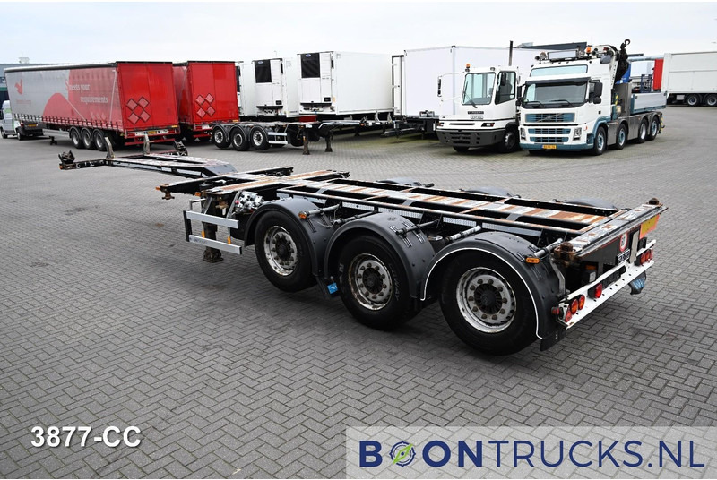 D-Tec FLEXITRAILER LS | 2x20-30-40-45ft HC * 2x LIFT AXLE * BPW / DISC * 2x EXTENDABLE - Kontejnerska polprikolica/ Polprikolica z zamenljivim tovoriščem: slika 3 D-Tec FLEXITRAILER LS | 2x20-30-40-45ft HC * 2x LIFT AXLE * BPW / DISC * 2x EXTENDABLE - Kontejnerska polprikolica/ Polprikolica z zamenljivim tovoriščem: slika 3
