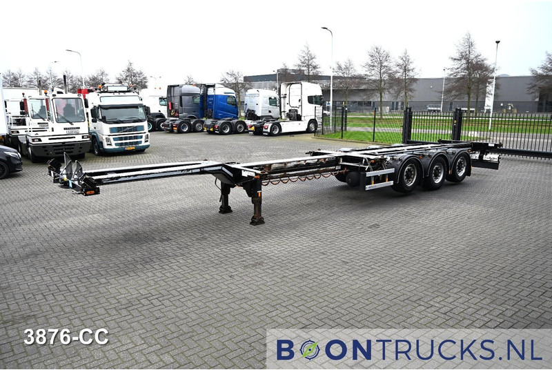 D-Tec FLEXITRAILER LS | 2x20-30-40-45ft HC * 2x LIFT AXLE * BPW / DISC * 2x EXTENDABLE - Kontejnerska polprikolica/ Polprikolica z zamenljivim tovoriščem: slika 5 D-Tec FLEXITRAILER LS | 2x20-30-40-45ft HC * 2x LIFT AXLE * BPW / DISC * 2x EXTENDABLE - Kontejnerska polprikolica/ Polprikolica z zamenljivim tovoriščem: slika 5