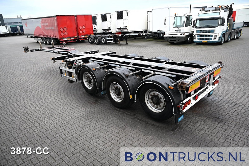 D-Tec FLEXITRAILER LS | 2x20-30-40-45ft HC * 2x LIFT AXLE * BPW / DISC * 2x EXTENDABLE - Kontejnerska polprikolica/ Polprikolica z zamenljivim tovoriščem: slika 3 D-Tec FLEXITRAILER LS | 2x20-30-40-45ft HC * 2x LIFT AXLE * BPW / DISC * 2x EXTENDABLE - Kontejnerska polprikolica/ Polprikolica z zamenljivim tovoriščem: slika 3