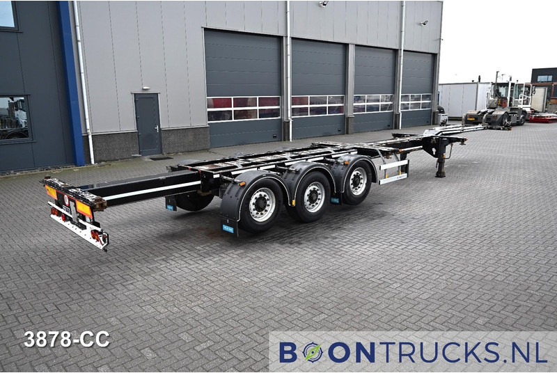 D-Tec FLEXITRAILER LS | 2x20-30-40-45ft HC * 2x LIFT AXLE * BPW / DISC * 2x EXTENDABLE - Kontejnerska polprikolica/ Polprikolica z zamenljivim tovoriščem: slika 2 D-Tec FLEXITRAILER LS | 2x20-30-40-45ft HC * 2x LIFT AXLE * BPW / DISC * 2x EXTENDABLE - Kontejnerska polprikolica/ Polprikolica z zamenljivim tovoriščem: slika 2