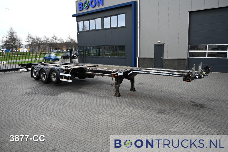 D-Tec FLEXITRAILER LS | 2x20-30-40-45ft HC * 2x LIFT AXLE * BPW / DISC * 2x EXTENDABLE - Kontejnerska polprikolica/ Polprikolica z zamenljivim tovoriščem: slika 4 D-Tec FLEXITRAILER LS | 2x20-30-40-45ft HC * 2x LIFT AXLE * BPW / DISC * 2x EXTENDABLE - Kontejnerska polprikolica/ Polprikolica z zamenljivim tovoriščem: slika 4