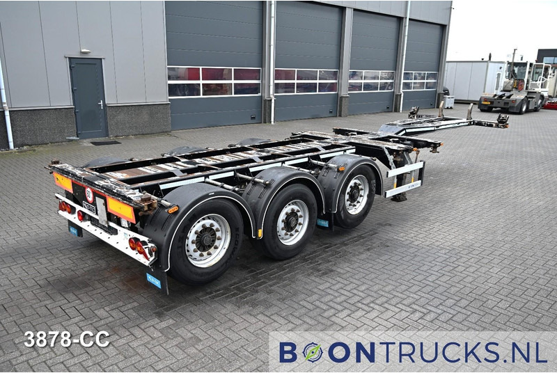 D-Tec FLEXITRAILER LS | 2x20-30-40-45ft HC * 2x LIFT AXLE * BPW / DISC * 2x EXTENDABLE - Kontejnerska polprikolica/ Polprikolica z zamenljivim tovoriščem: slika 1 D-Tec FLEXITRAILER LS | 2x20-30-40-45ft HC * 2x LIFT AXLE * BPW / DISC * 2x EXTENDABLE - Kontejnerska polprikolica/ Polprikolica z zamenljivim tovoriščem: slika 1