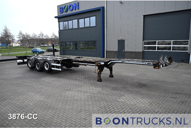 D-Tec FLEXITRAILER LS | 2x20-30-40-45ft HC * 2x LIFT AXLE * BPW / DISC * 2x EXTENDABLE - Kontejnerska polprikolica/ Polprikolica z zamenljivim tovoriščem: slika 4 D-Tec FLEXITRAILER LS | 2x20-30-40-45ft HC * 2x LIFT AXLE * BPW / DISC * 2x EXTENDABLE - Kontejnerska polprikolica/ Polprikolica z zamenljivim tovoriščem: slika 4