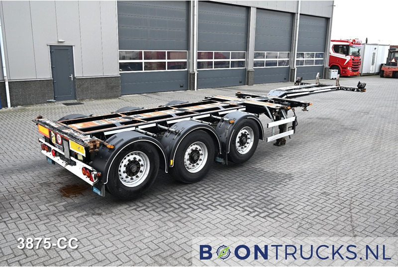 D-Tec FLEXITRAILER LS | 2x20-30-40-45ft HC * 2x LIFTAS * BPW / SCHIJF * APK 01-2027 - Kontejnerska polprikolica/ Polprikolica z zamenljivim tovoriščem: slika 1 D-Tec FLEXITRAILER LS | 2x20-30-40-45ft HC * 2x LIFTAS * BPW / SCHIJF * APK 01-2027 - Kontejnerska polprikolica/ Polprikolica z zamenljivim tovoriščem: slika 1