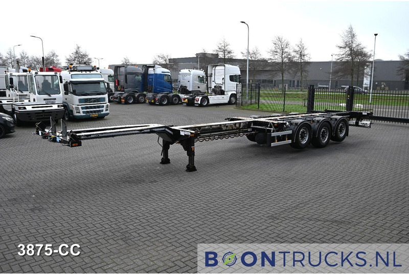 D-Tec FLEXITRAILER LS | 2x20-30-40-45ft HC * 2x LIFTAS * BPW / SCHIJF * APK 01-2027 - Kontejnerska polprikolica/ Polprikolica z zamenljivim tovoriščem: slika 4 D-Tec FLEXITRAILER LS | 2x20-30-40-45ft HC * 2x LIFTAS * BPW / SCHIJF * APK 01-2027 - Kontejnerska polprikolica/ Polprikolica z zamenljivim tovoriščem: slika 4