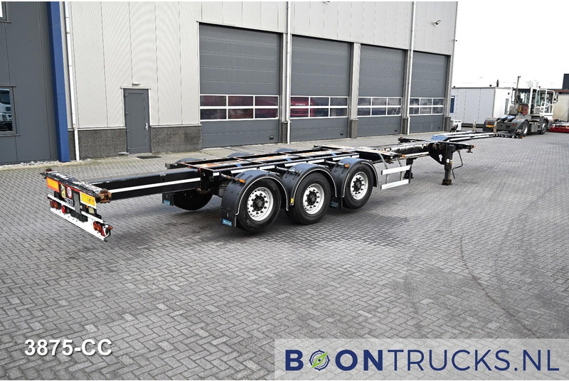 D-Tec FLEXITRAILER LS | 2x20-30-40-45ft HC * 2x LIFTAS * BPW / SCHIJF * APK 01-2027 - Kontejnerska polprikolica/ Polprikolica z zamenljivim tovoriščem: slika 2 D-Tec FLEXITRAILER LS | 2x20-30-40-45ft HC * 2x LIFTAS * BPW / SCHIJF * APK 01-2027 - Kontejnerska polprikolica/ Polprikolica z zamenljivim tovoriščem: slika 2