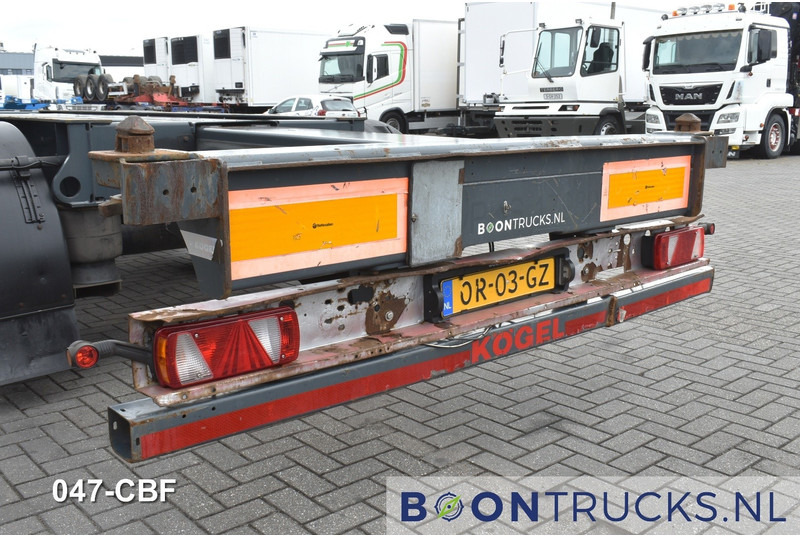 Kontejnerska polprikolica/ Polprikolica z zamenljivim tovoriščem Kögel PORT 40 SIMPLEX 20 | 2x20-30-40ft HC * EXTENDABLE REAR * NL TRAILER: slika 10
