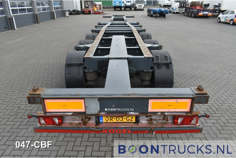 Kontejnerska polprikolica/ Polprikolica z zamenljivim tovoriščem Kögel PORT 40 SIMPLEX 20 | 2x20-30-40ft HC * EXTENDABLE REAR * NL TRAILER: slika 7