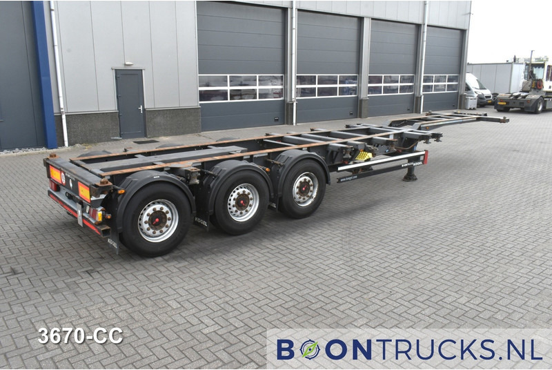 Kögel PORT 40 SIMPLEX 20 | 2x20-30-40ft HC * LIFT AXLE * SAF / DISC * EXTENDABLE REAR * MOT 02-2026 - Kontejnerska polprikolica/ Polprikolica z zamenljivim tovoriščem: slika 1 Kögel PORT 40 SIMPLEX 20 | 2x20-30-40ft HC * LIFT AXLE * SAF / DISC * EXTENDABLE REAR * MOT 02-2026 - Kontejnerska polprikolica/ Polprikolica z zamenljivim tovoriščem: slika 1