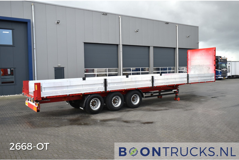 Kögel SN 24 FLATBED | ALU BOARDS * HARDWOOD FLOOR * NL TRAILER * APK 09-2025 * TOP! - Polprikolica s kesonom: slika 1 Kögel SN 24 FLATBED | ALU BOARDS * HARDWOOD FLOOR * NL TRAILER * APK 09-2025 * TOP! - Polprikolica s kesonom: slika 1