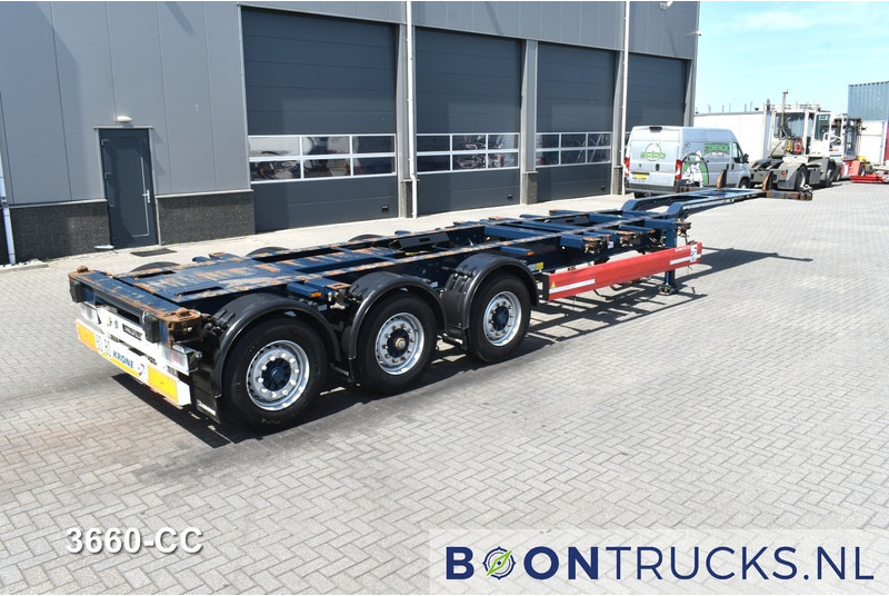 Krone SD BOX LINER | 2x20-30-40-45ft HC * LIFT AXLE * BPW/DISC * EXTENDABLE REAR * 10x AVAILABLE - Kontejnerska polprikolica/ Polprikolica z zamenljivim tovoriščem: slika 1 Krone SD BOX LINER | 2x20-30-40-45ft HC * LIFT AXLE * BPW/DISC * EXTENDABLE REAR * 10x AVAILABLE - Kontejnerska polprikolica/ Polprikolica z zamenljivim tovoriščem: slika 1