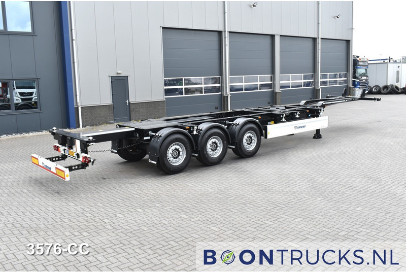 Krone SD BOX LINER NEW / UNREGISTERED | 2x20-40-45ft * LIFT AXLE * DISC BRAKES - Kontejnerska polprikolica/ Polprikolica z zamenljivim tovoriščem: slika 2 Krone SD BOX LINER NEW / UNREGISTERED | 2x20-40-45ft * LIFT AXLE * DISC BRAKES - Kontejnerska polprikolica/ Polprikolica z zamenljivim tovoriščem: slika 2