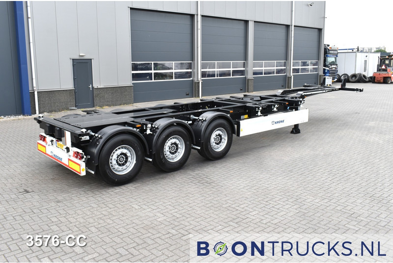 Krone SD BOX LINER NEW / UNREGISTERED | 2x20-40-45ft * LIFT AXLE * DISC BRAKES - Kontejnerska polprikolica/ Polprikolica z zamenljivim tovoriščem: slika 1 Krone SD BOX LINER NEW / UNREGISTERED | 2x20-40-45ft * LIFT AXLE * DISC BRAKES - Kontejnerska polprikolica/ Polprikolica z zamenljivim tovoriščem: slika 1