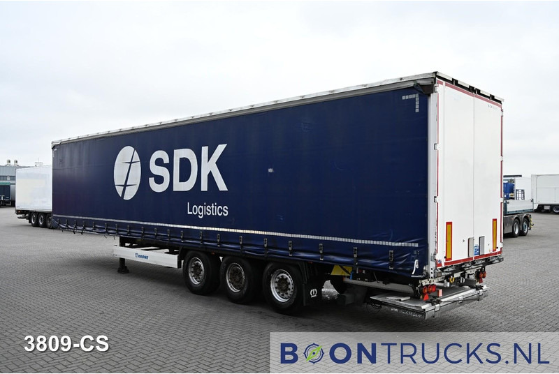 Krone SD PROFI LINER | LIFTING ROOF * TAIL LIFT * 90% TYRES - Polprikolica s ponjavo: slika 3 Krone SD PROFI LINER | LIFTING ROOF * TAIL LIFT * 90% TYRES - Polprikolica s ponjavo: slika 3