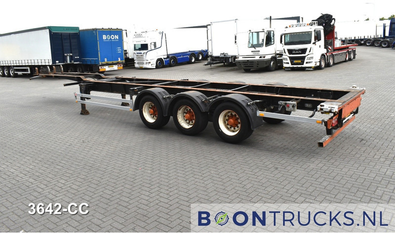 Pacton T3-007 FIXED CHASSIS | 40-45ft HC * 4500 Kg * BPW/DRUM * NL TRAILER - Kontejnerska polprikolica/ Polprikolica z zamenljivim tovoriščem: slika 2 Pacton T3-007 FIXED CHASSIS | 40-45ft HC * 4500 Kg * BPW/DRUM * NL TRAILER - Kontejnerska polprikolica/ Polprikolica z zamenljivim tovoriščem: slika 2