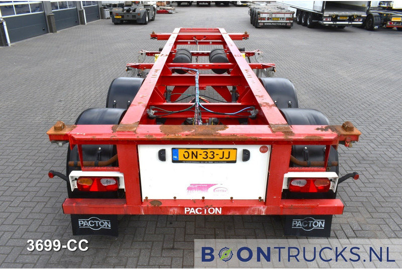 Pacton TXC 233 | 20ft * 2980 Kg * BPW / DRUM * NL TRAILER * 5x AVAILABLE - Kontejnerska polprikolica/ Polprikolica z zamenljivim tovoriščem: slika 2 Pacton TXC 233 | 20ft * 2980 Kg * BPW / DRUM * NL TRAILER * 5x AVAILABLE - Kontejnerska polprikolica/ Polprikolica z zamenljivim tovoriščem: slika 2