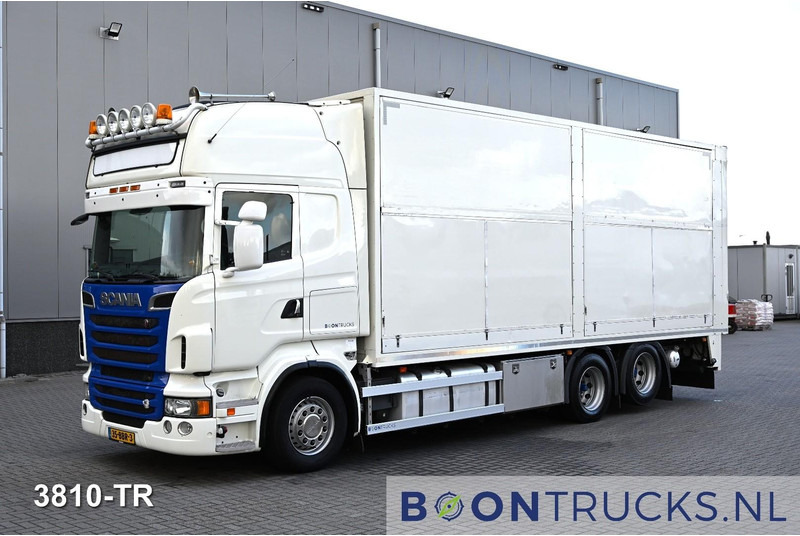 Scania R500 V8 6x2 | EURO5 * FULL AIR * RETARDER * POULTRY * NL TRUCK * APK 05-2026 - Tovornjak za prevoz živine: slika 1 Scania R500 V8 6x2 | EURO5 * FULL AIR * RETARDER * POULTRY * NL TRUCK * APK 05-2026 - Tovornjak za prevoz živine: slika 1