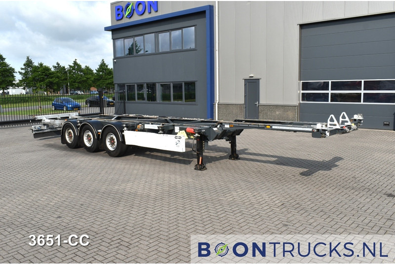 Van Hool A3C002 2x20-30-40-45ft HC * LIFT AXLE * SAF / DISC * EXTENDABLE REAR - Kontejnerska polprikolica/ Polprikolica z zamenljivim tovoriščem: slika 4 Van Hool A3C002 2x20-30-40-45ft HC * LIFT AXLE * SAF / DISC * EXTENDABLE REAR - Kontejnerska polprikolica/ Polprikolica z zamenljivim tovoriščem: slika 4